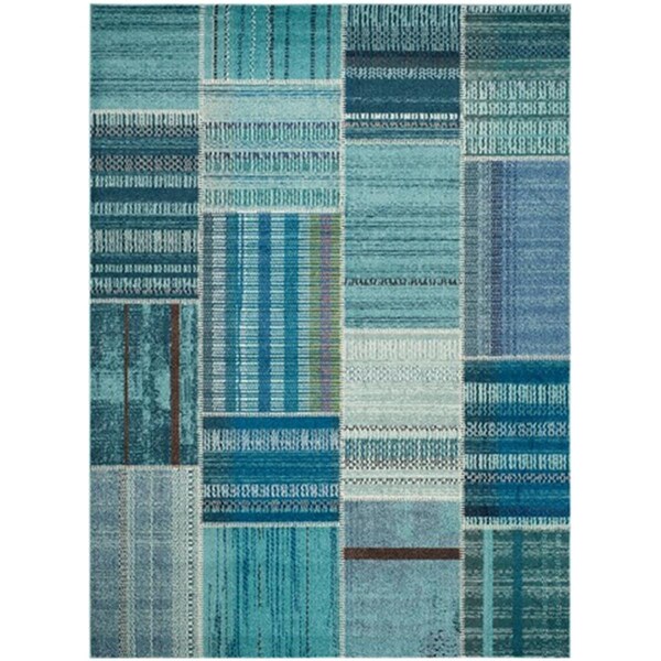 Safavieh Monaco Power Loomed Rectangle Rug- Multi- 8 X 11 Ft. MNC215F-8 - main